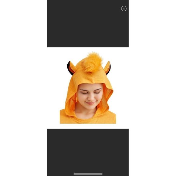 Disney's Lion king hooded ear t shirt top short short sleeve tee - Picture 3 of 6